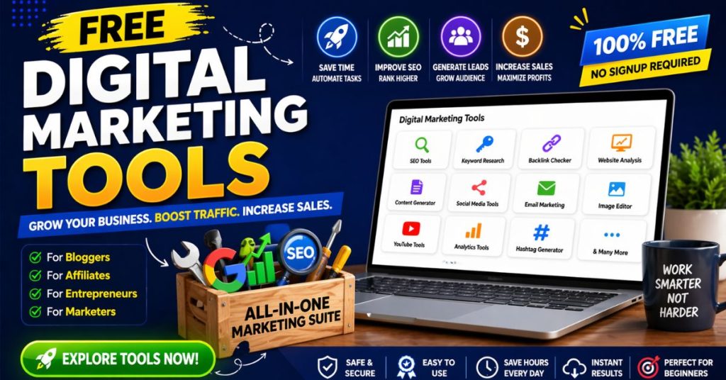 Free Digital Marketing Tools