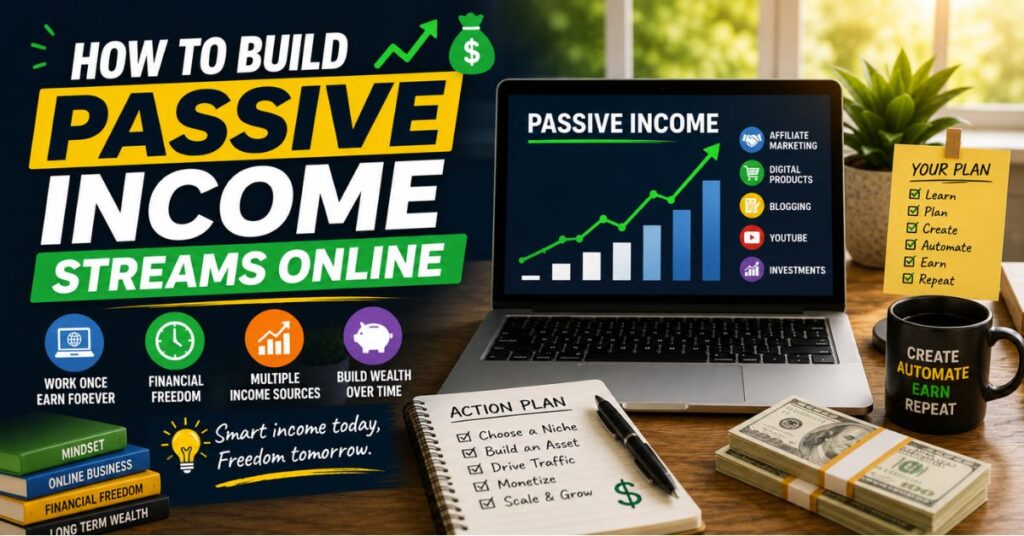 How to Build Passive Income Streams Online