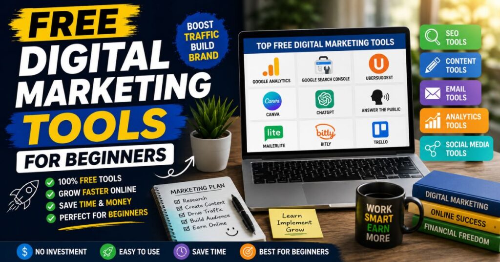 Free Digital Marketing Tools for Beginners
