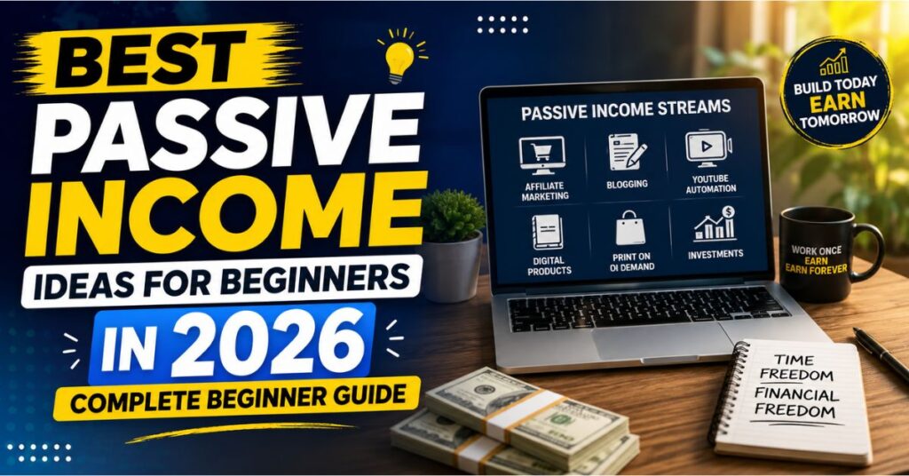 Best Passive Income Ideas for Beginners in 2026