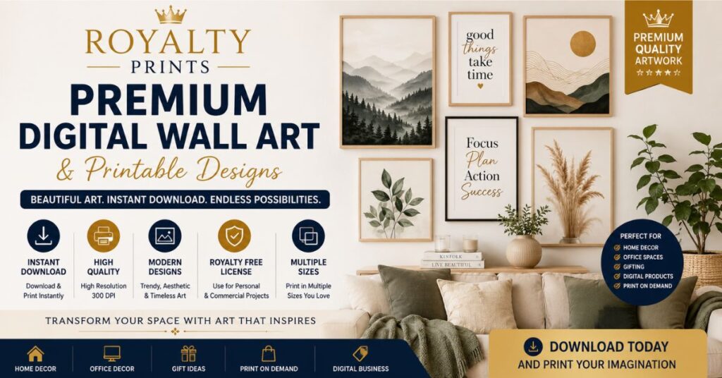 Premium Digital Wall Art