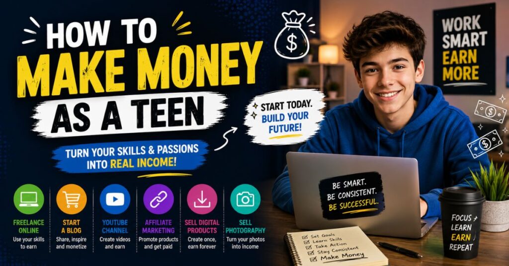 How to make money as a teen