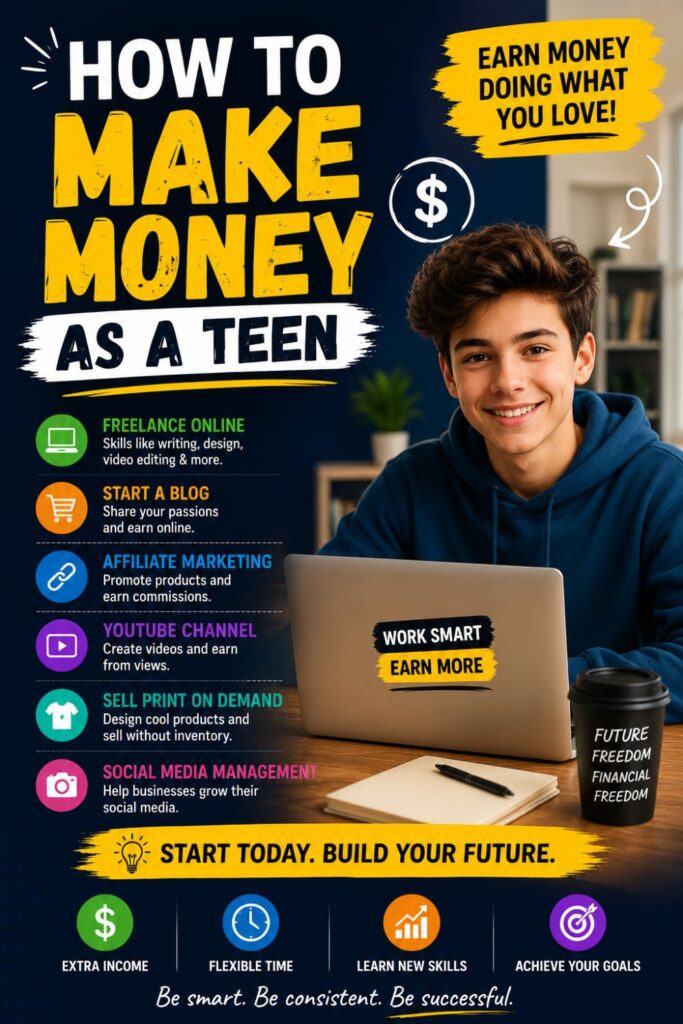 How to Make money as a teen